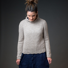 Load image into Gallery viewer, Tumbledown Cove Pullover Knitting Kit | The Fibre Company Acadia