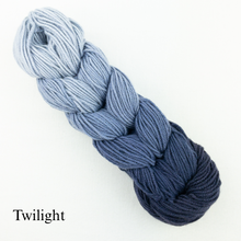 Load image into Gallery viewer, Ombré Cashmere Wrap Knitting Kit | Jade Sapphire Mini Ombré Collection & Knitting Pattern (#367)