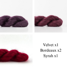 Load image into Gallery viewer, Nuance Cowl Knitting Kit | Madelinetosh Silk Cloud & Knitting Pattern