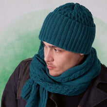 Load image into Gallery viewer, Vincent Hat Knitting Kit | Lang Yarns Cashmere Premium & Knitting Pattern