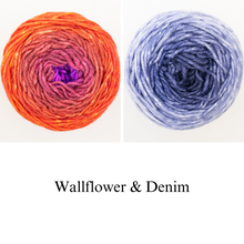 Load image into Gallery viewer, Asali Shawl Knitting Kit | Freia Superwash Merino Silk Worsted