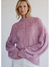 Load image into Gallery viewer, Wheat Lace Pullover Knitting Kit | Lana Grossa Setasuri & Knitting Pattern