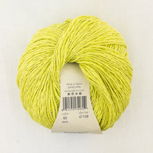 Load image into Gallery viewer, A lime green ball of Juniper Moon Zooey yarn