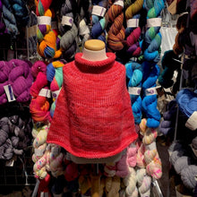 Load image into Gallery viewer, Children's Capelet Knitting Kit | Knitted Wit Merino Worsted & Knitting Pattern (#001)
