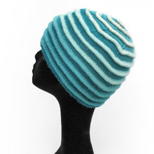 Load image into Gallery viewer, Ripley Hat Knitting Kit | Freia Handpaints Superwash Merino Silk Sport