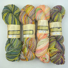 Load image into Gallery viewer, Nightshift Shawl Knitting Kit | Feederbrook Farm Entropy Superwash Merino DK