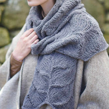 Load image into Gallery viewer, Isadora Scarf Knitting Kit | Berroco Nomad & Knitting Pattern