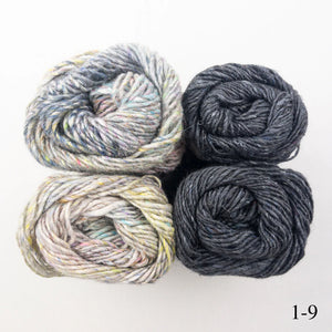 Tadmor Fair Isle Pullover Knitting Kit | Noro Silk Garden & Knitting Pattern