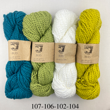 Load image into Gallery viewer, Crochet Chevron Baby Blanket Kit | Juniper Moon Bud Cotton & Crochet Pattern (#259B)