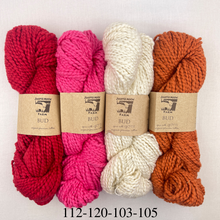 Load image into Gallery viewer, Crochet Chevron Baby Blanket Kit | Juniper Moon Bud Cotton & Crochet Pattern (#259B)