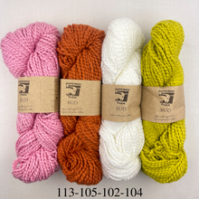 Load image into Gallery viewer, Crochet Chevron Baby Blanket Kit | Juniper Moon Bud Cotton & Crochet Pattern (#259B)