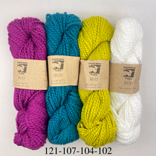 Load image into Gallery viewer, Crochet Chevron Baby Blanket Kit | Juniper Moon Bud Cotton & Crochet Pattern (#259B)