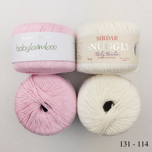 Load image into Gallery viewer, Sirdar Bunny Sweater and Slippers Knitting Kit | Sirdar Baby Bamboo