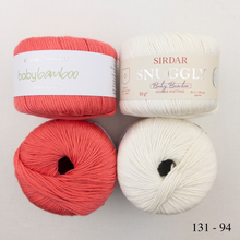 Load image into Gallery viewer, Sirdar Bunny Sweater and Slippers Knitting Kit | Sirdar Baby Bamboo