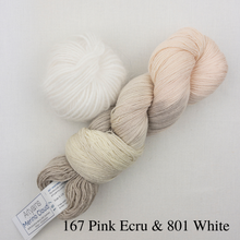 Load image into Gallery viewer, Angora Horizontal Ribbed Cowl (small version) Knitting Kit | Galler Belangor, Artyarns Merino Cloud, & Knitting Pattern (#316)