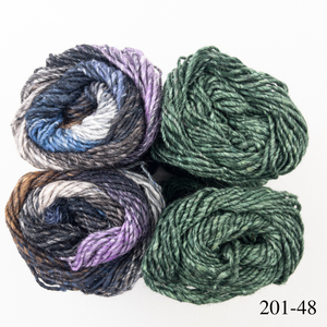 Color Block Scarf Knitting Kit | Noro Silk Garden & Knitting Pattern (#93B)