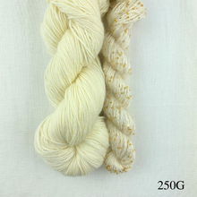 Load image into Gallery viewer, Artyarns 400 Yard Shawl Knitting Kit | Artyarns Merino Cloud, Beaded Mohair and Sequins & Knitting Pattern