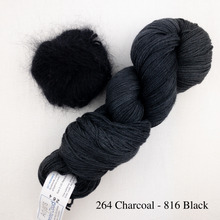 Load image into Gallery viewer, Angora Horizontal Ribbed Cowl (small version) Knitting Kit | Galler Belangor, Artyarns Merino Cloud, & Knitting Pattern (#316)