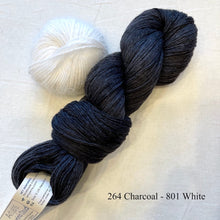 Load image into Gallery viewer, Angora Horizontal Ribbed Cowl (small version) Knitting Kit | Galler Belangor, Artyarns Merino Cloud, & Knitting Pattern (#316)