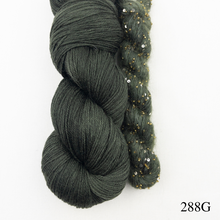 Load image into Gallery viewer, Artyarns 400 Yard Shawl Knitting Kit | Artyarns Merino Cloud, Beaded Mohair and Sequins & Knitting Pattern