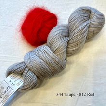 Load image into Gallery viewer, Angora Horizontal Ribbed Cowl (small version) Knitting Kit | Galler Belangor, Artyarns Merino Cloud, & Knitting Pattern (#316)
