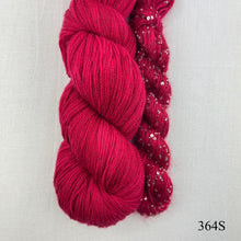 Load image into Gallery viewer, Artyarns 400 Yard Shawl Knitting Kit | Artyarns Merino Cloud, Beaded Mohair and Sequins & Knitting Pattern