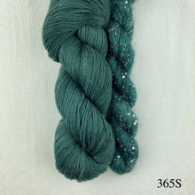 Load image into Gallery viewer, Artyarns 400 Yard Shawl Knitting Kit | Artyarns Merino Cloud, Beaded Mohair and Sequins & Knitting Pattern
