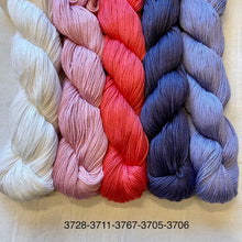 Load image into Gallery viewer, Chevron Baby Blanket (Cascade version) Knitting Kit | Cascade Ultra Pima Cotton & Knitting Pattern (#323)