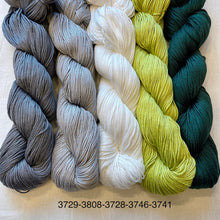 Load image into Gallery viewer, Chevron Baby Blanket (Cascade version) Knitting Kit | Cascade Ultra Pima Cotton & Knitting Pattern (#323)