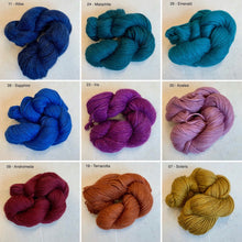 Load image into Gallery viewer, Deco Shawlette (Stargazer version) Knitting Kit | Stargazer & Knitting Pattern (#324)