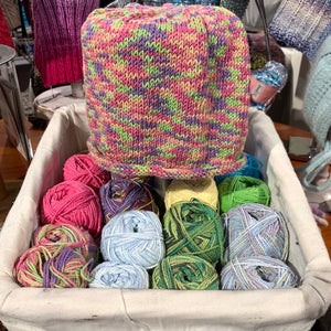 Quick & Easy Baby Hat (Panda Cotton version) Knitting Kit | Crystal Palace Panda Cotton & Knitting Pattern