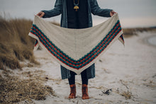 Load image into Gallery viewer, Hug Hug Kiss Kiss Shawl Knitting Kit | mYak Baby Yak Medium