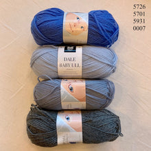 Load image into Gallery viewer, Gradient Baby Blanket (Baby Ull version) Knitting Kit | Dale Garn Baby Ull & Knitting Pattern (#292)