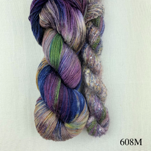 Load image into Gallery viewer, Artyarns 400 Yard Shawl Knitting Kit | Artyarns Merino Cloud, Beaded Mohair and Sequins & Knitting Pattern