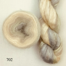 Load image into Gallery viewer, Artyarns Mohair Ombre Scarf Knitting Kit | Artyarns Mohair Ombre and Knitting Pattern (#383)