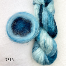 Load image into Gallery viewer, Artyarns Mohair Ombre Scarf Knitting Kit | Artyarns Mohair Ombre and Knitting Pattern (#383)