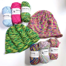 Load image into Gallery viewer, Quick & Easy Baby Hat (Panda Cotton version) Knitting Kit | Crystal Palace Panda Cotton & Knitting Pattern