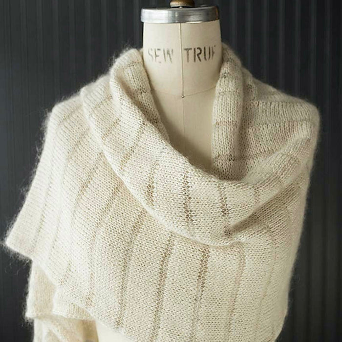 Spectrum Knitting Kit | Madelinetosh Tosh Silk Cloud, Tosh Lunar & Knitting Pattern