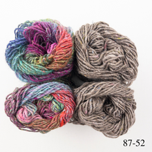 Load image into Gallery viewer, Color Block Scarf Knitting Kit | Noro Silk Garden & Knitting Pattern (#93B)