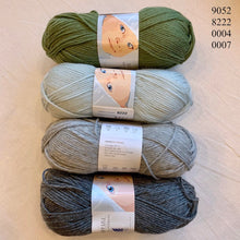 Load image into Gallery viewer, Gradient Baby Blanket (Baby Ull version) Knitting Kit | Dale Garn Baby Ull & Knitting Pattern (#292)