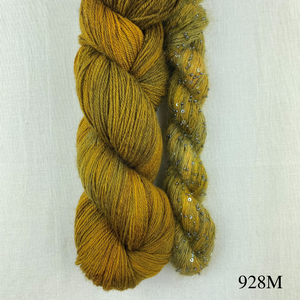 Beaded Mohair Woven Scarf Kit | Artyarns Merino Cloud, Beaded Mohair and Sequins & Weaving Pattern (#398)
