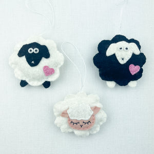 Felted Wool Ornaments
