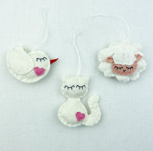 Load image into Gallery viewer, Felted Wool Ornaments