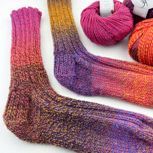 Load image into Gallery viewer, Atelier Worsted Weight Socks Knitting Kit | Jojoland Rhythm & Knitting Pattern
