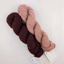 Load image into Gallery viewer, mYak Two Color Slouch Hat | mYak Baby Yak Medium & Knitting Pattern (#385)