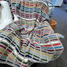 Load image into Gallery viewer, Painting Bricks Blanket Knitting Kit | Queensland Kathmandu Aran