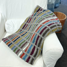 Load image into Gallery viewer, Painting Bricks Blanket Knitting Kit | Queensland Kathmandu Aran