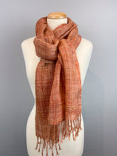 Load image into Gallery viewer, Mohair Silk Woven Scarf Kit | Hue Loco Mohair Lace & Weaving Pattern (#393)