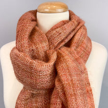 Load image into Gallery viewer, Mohair Silk Woven Scarf Kit | Hue Loco Mohair Lace & Weaving Pattern (#393)