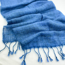 Load image into Gallery viewer, Mohair Silk Woven Scarf Kit | Hue Loco Mohair Lace & Weaving Pattern (#393)